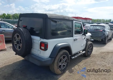 2018 Jeep Wrangler Sport S 4X4 z USA, uszkodzony, nr VIN 1C4GJXAG8JW156172